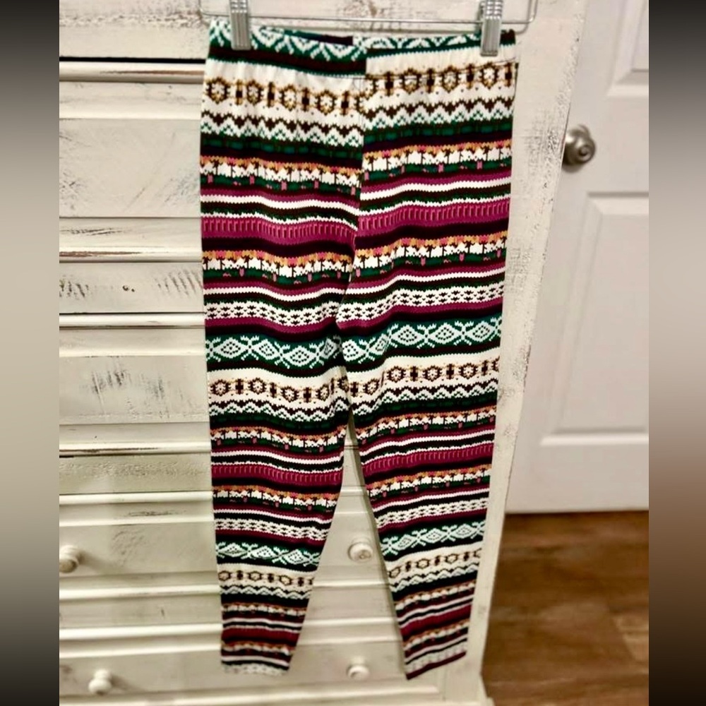 Colorful Patterned Leggings